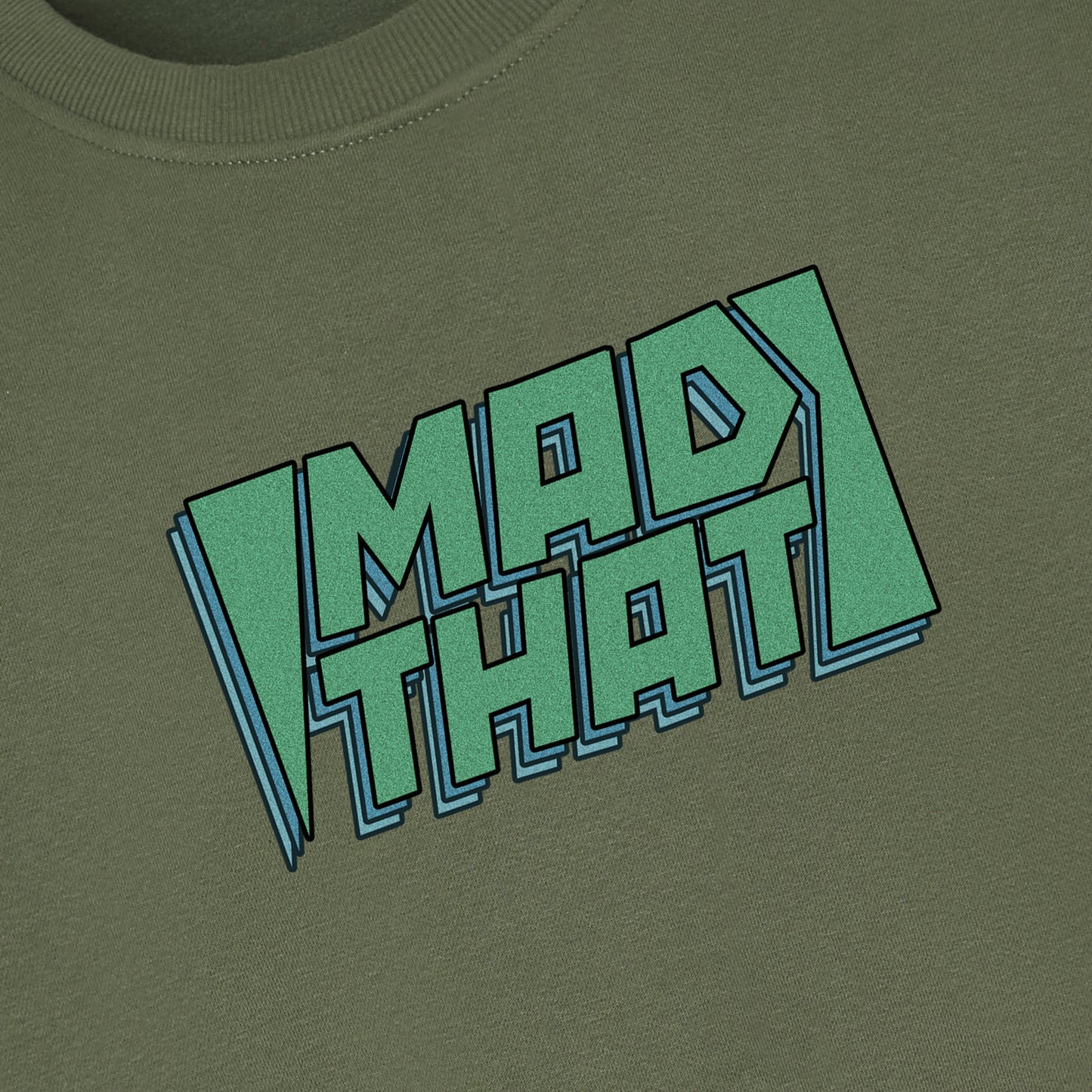 Mad That Full Chest Logo Sweatshirt | Seafoam