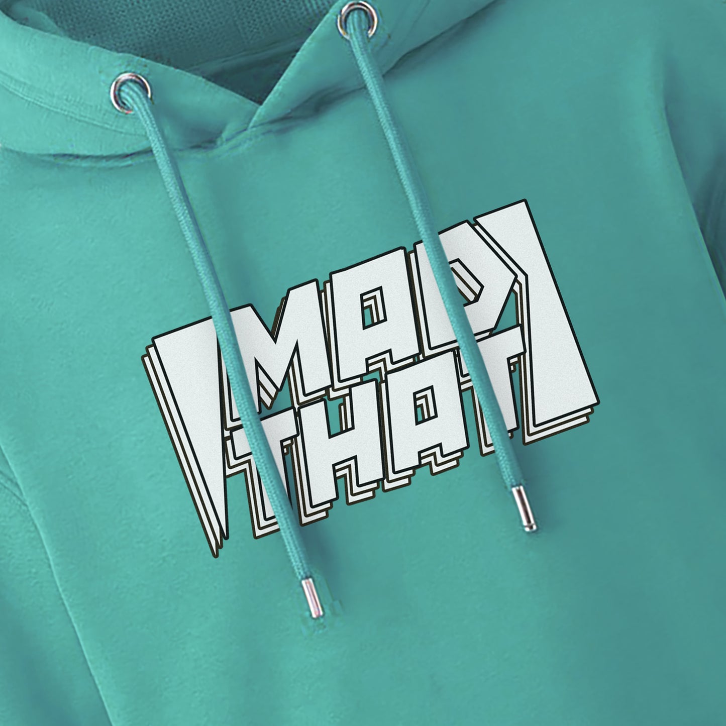 Mad That Full Chest Logo Hoodie | White Static