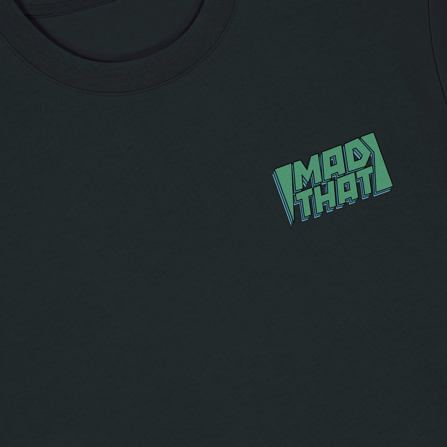 Mad That Left Pocket Logo Tee | Seafoam