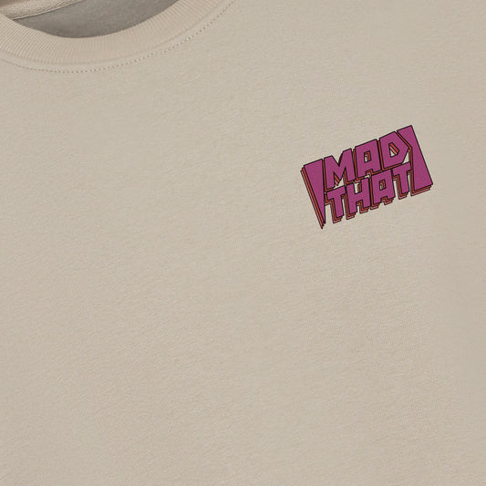 Mad That Left Pocket Logo Sweatshirt | Purple