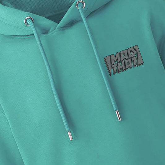 Mad That Left Pocket Logo Hoodie | Grey