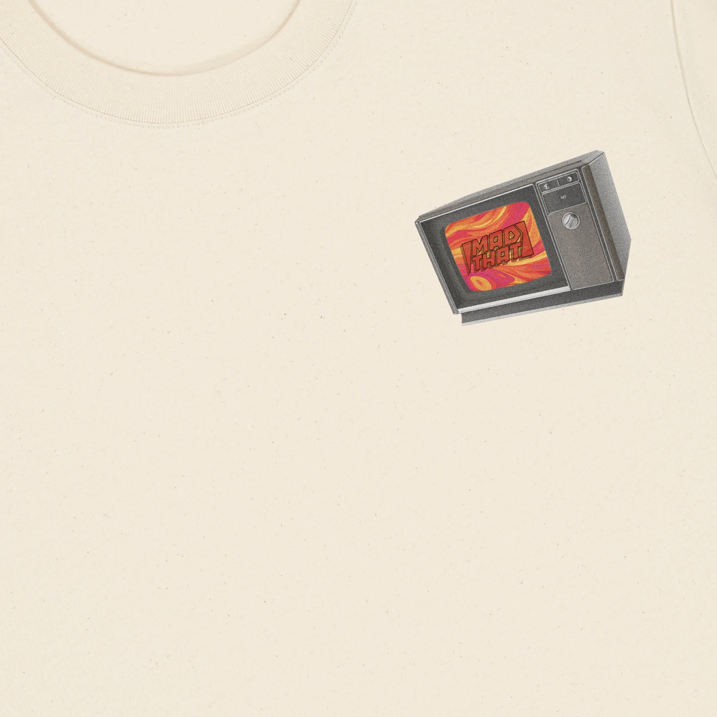 Mad That TV Left Pocket Tee