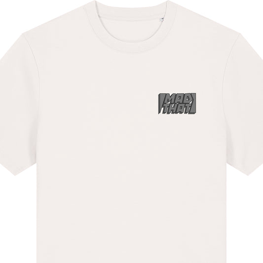 Mad That Left Pocket Logo Tee | Grey
