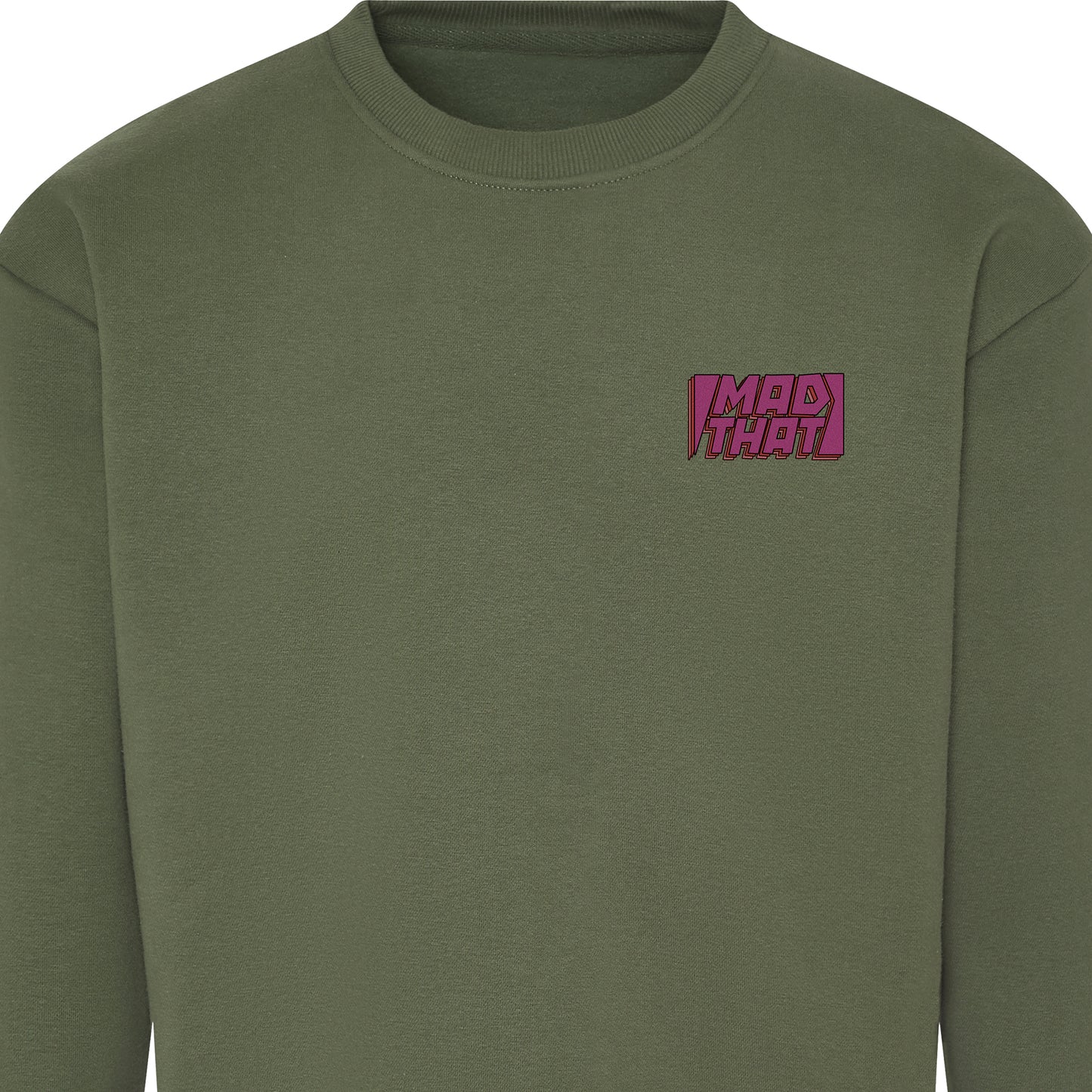 Mad That Left Pocket Logo Sweatshirt | Purple