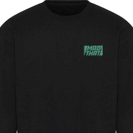 Mad That Left Pocket Logo Sweatshirt | Seafoam