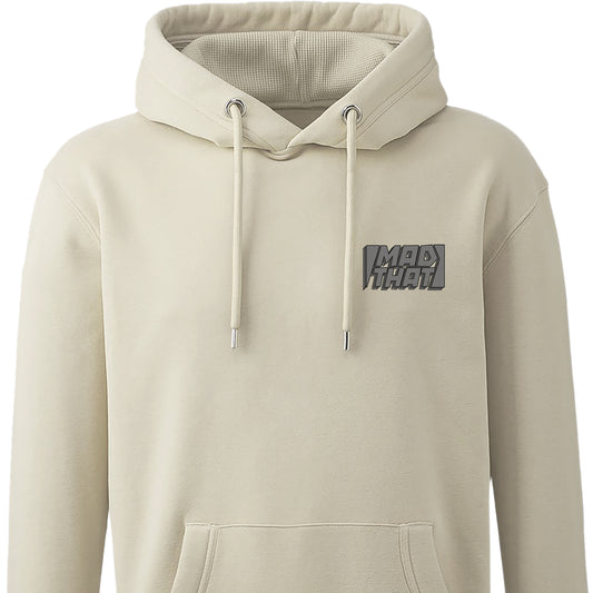 Mad That Left Pocket Logo Hoodie | Grey