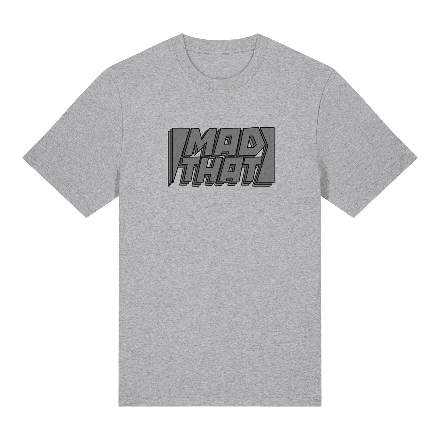 Mad That Full Chest Logo Tee | Grey