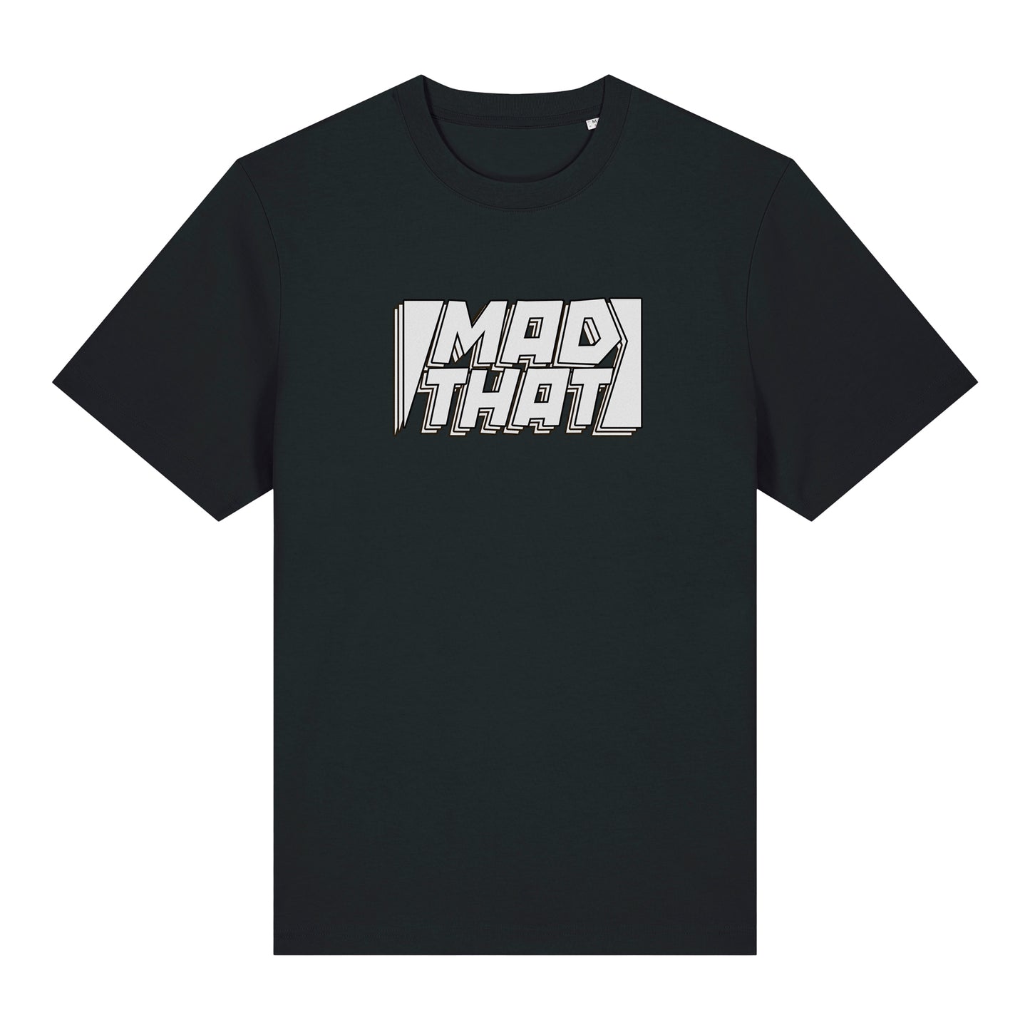 Mad That Full Chest Logo Tee | White Static