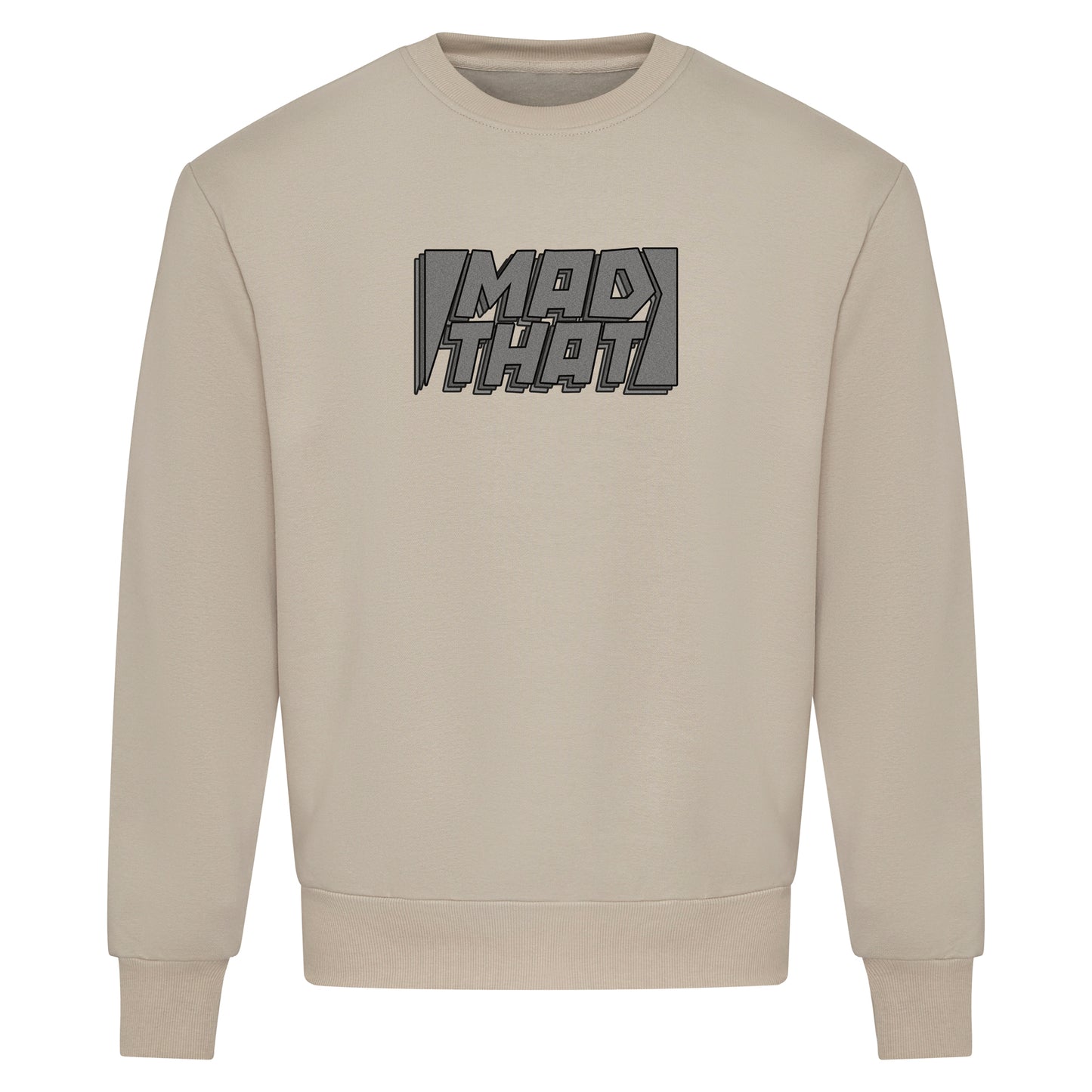Mad That Full Chest Logo Sweatshirt | Grey