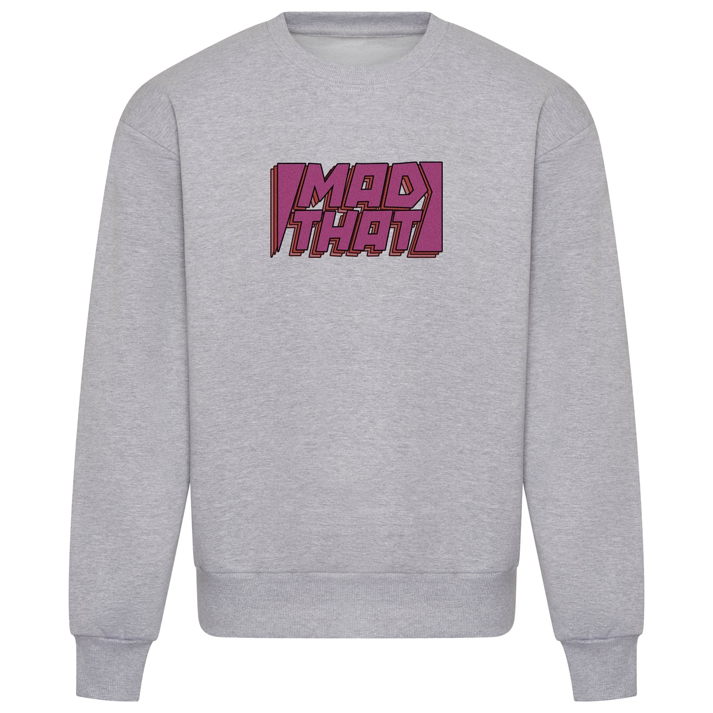 Mad That Full Chest Logo Sweatshirt | Purple