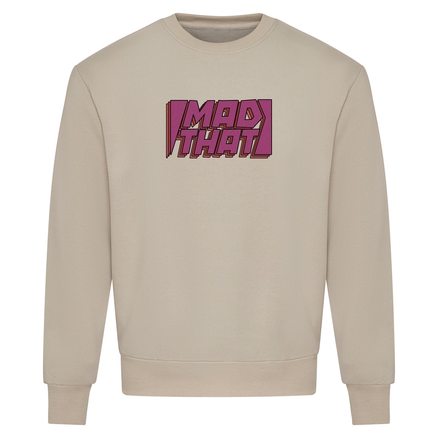 Mad That Full Chest Logo Sweatshirt | Purple