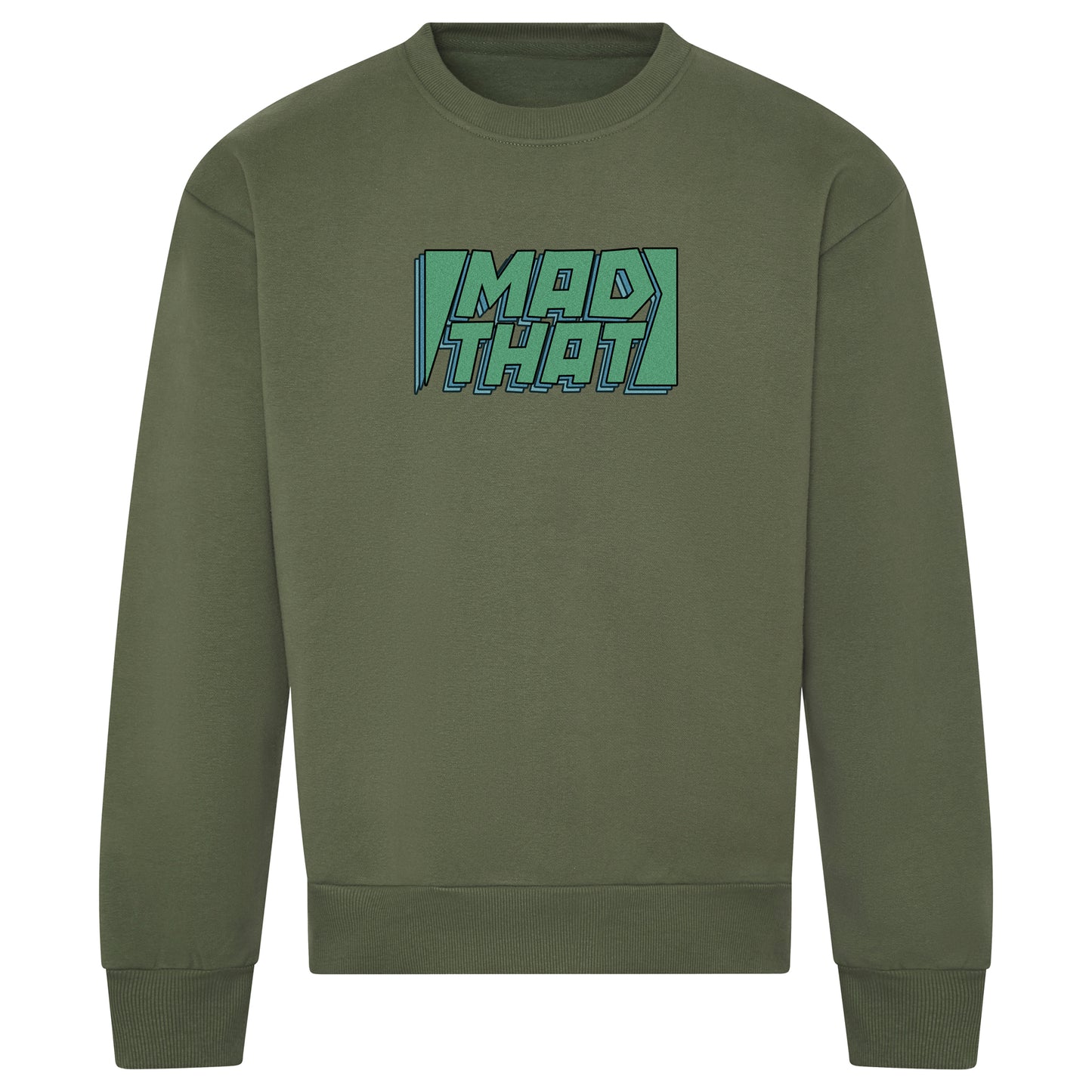Mad That Full Chest Logo Sweatshirt | Seafoam