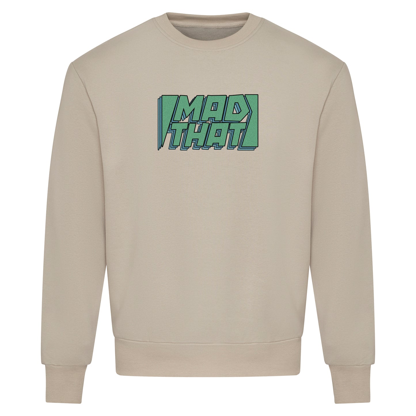 Mad That Full Chest Logo Sweatshirt | Seafoam