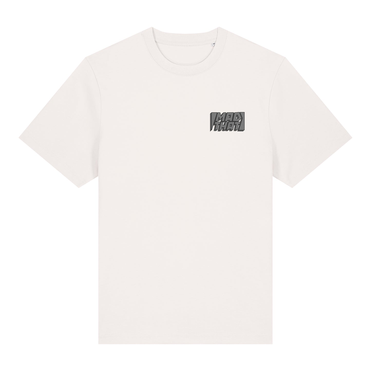 Mad That Left Pocket Logo Tee | Grey