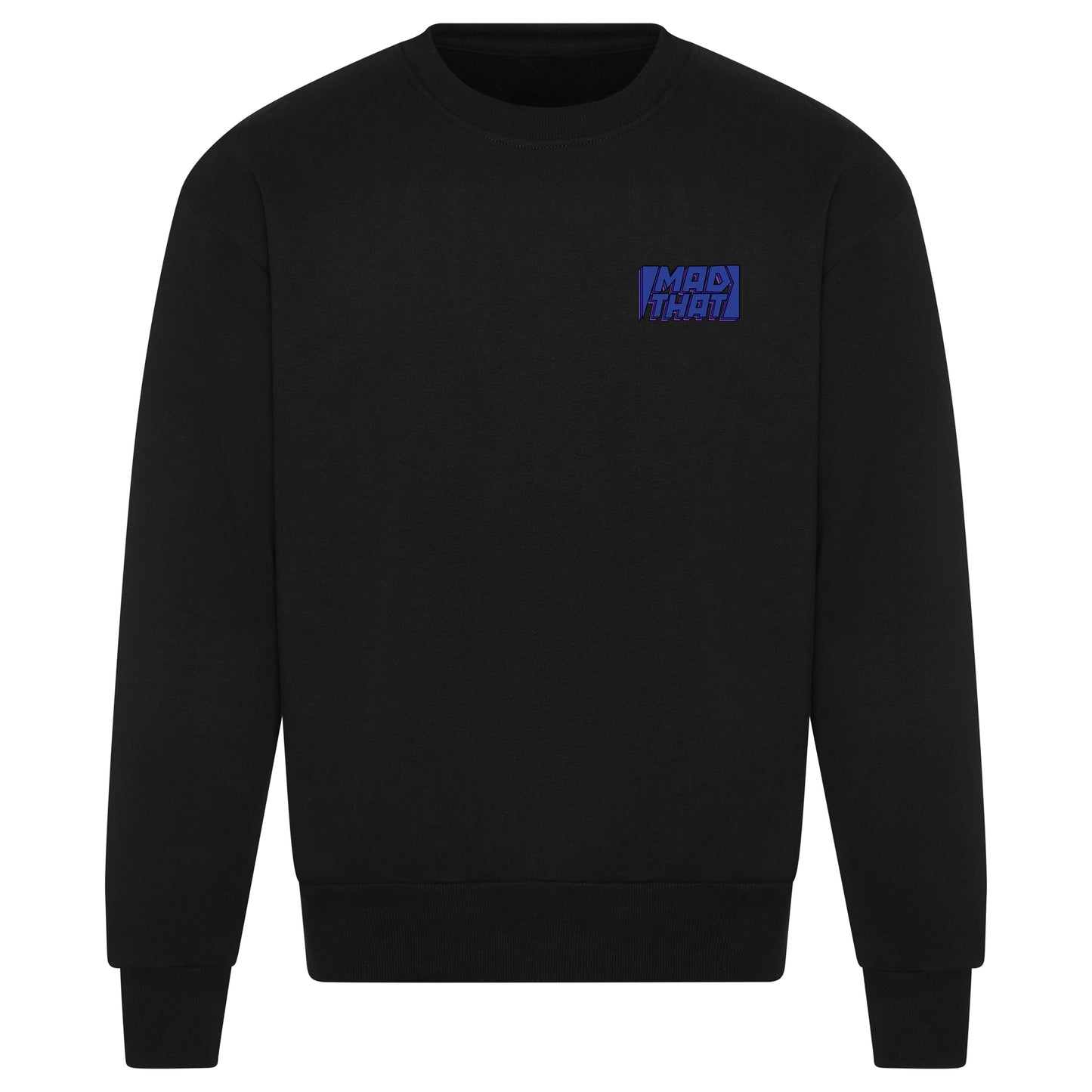 Mad That Left Pocket Logo Sweatshirt | Blue