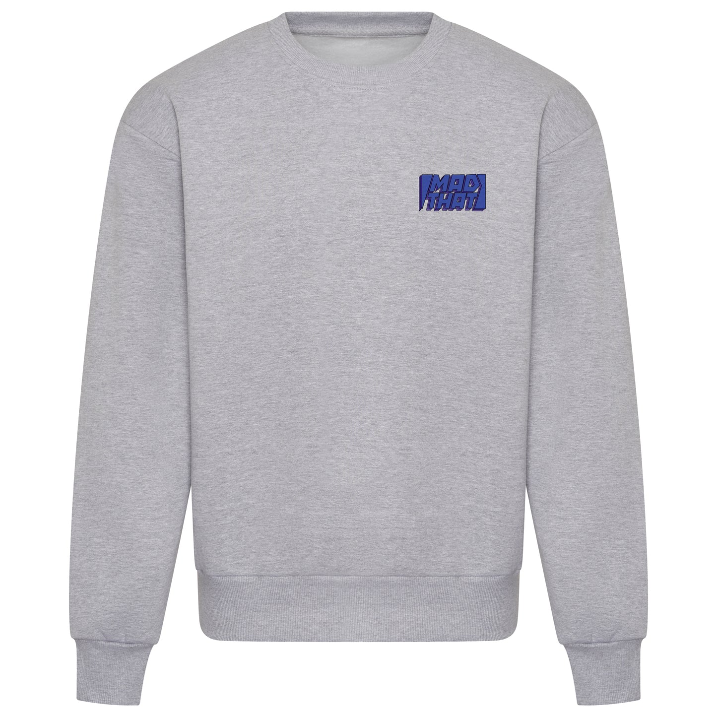 Mad That Left Pocket Logo Sweatshirt | Blue