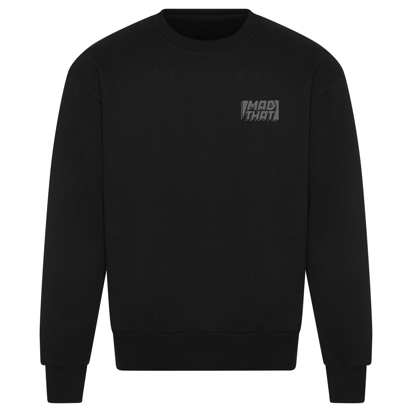 Mad That Left Pocket Logo Sweatshirt | Grey