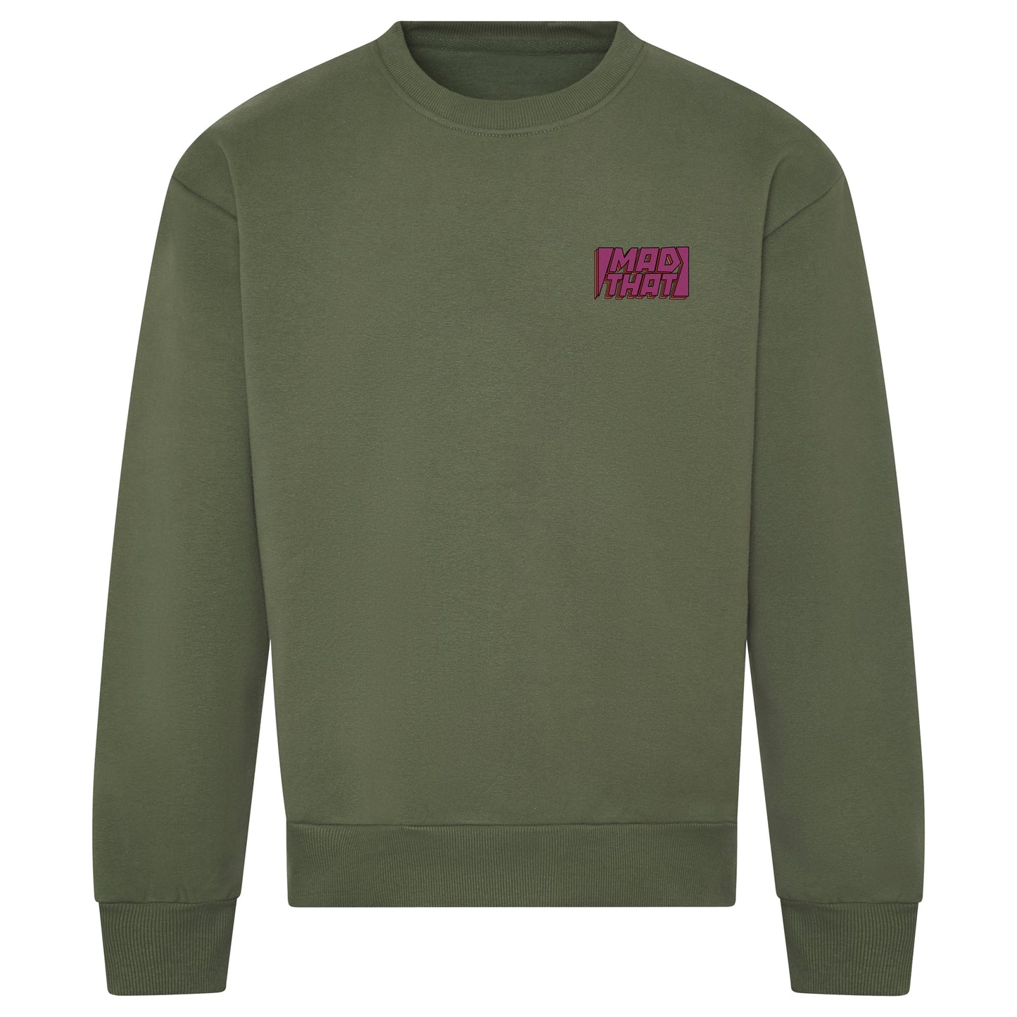 Mad That Left Pocket Logo Sweatshirt | Purple
