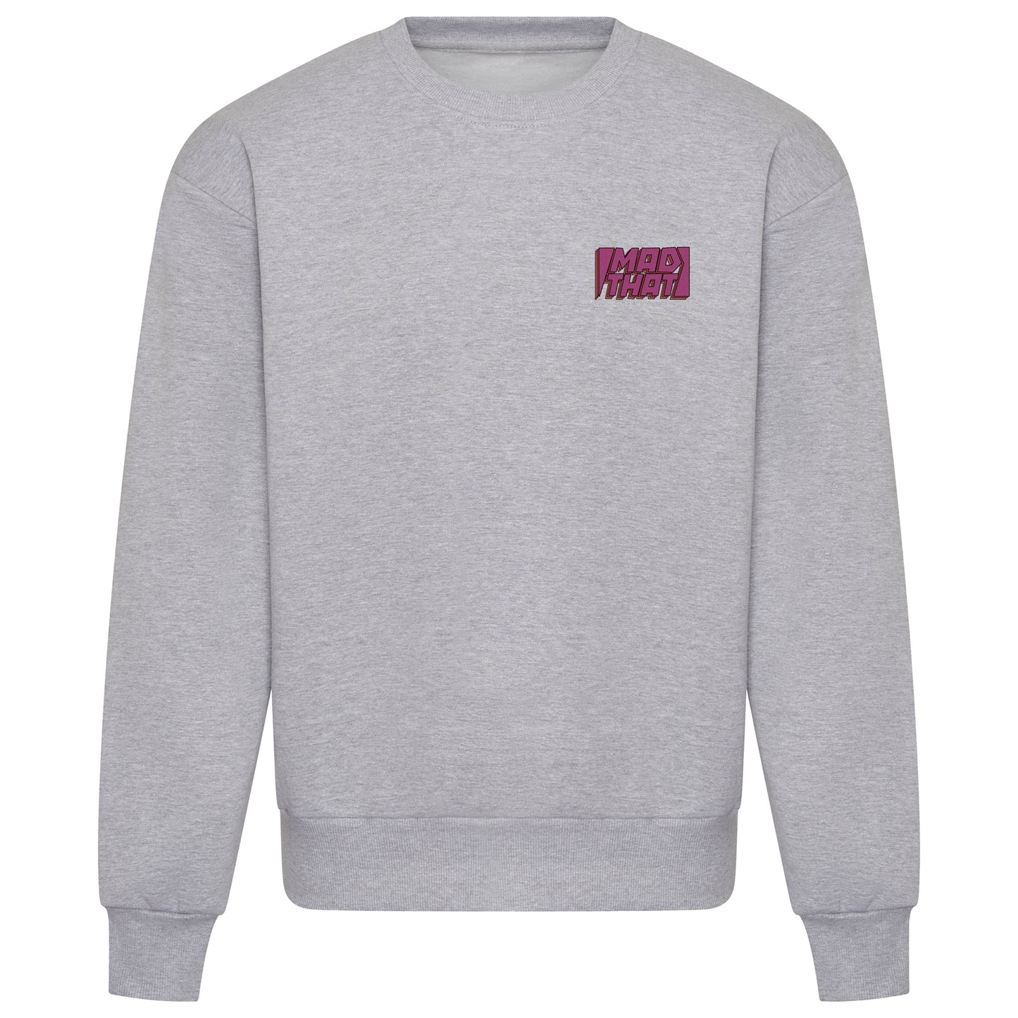 Mad That Left Pocket Logo Sweatshirt | Purple