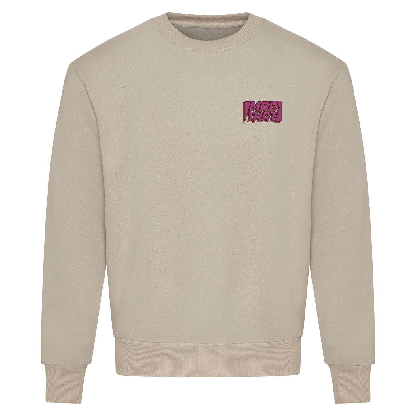 Mad That Left Pocket Logo Sweatshirt | Purple