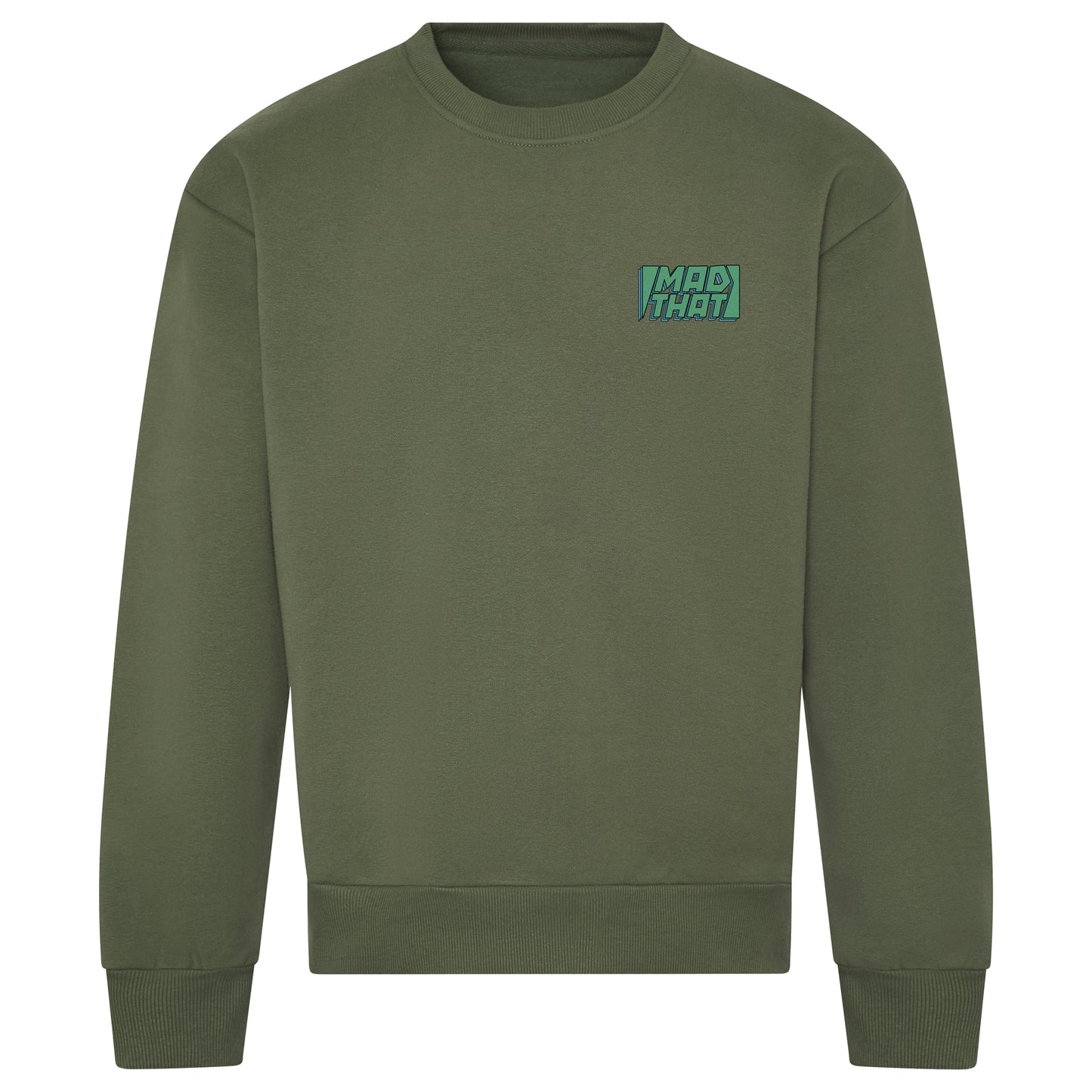 Mad That Left Pocket Logo Sweatshirt | Seafoam