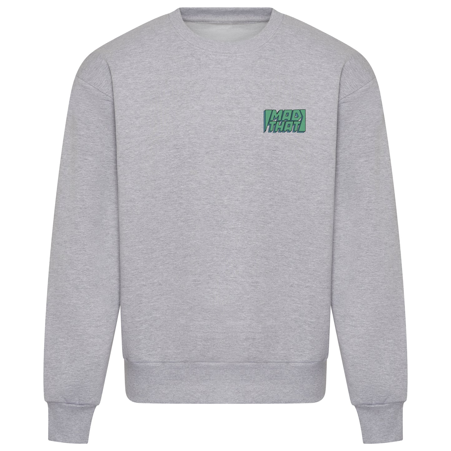Mad That Left Pocket Logo Sweatshirt | Seafoam