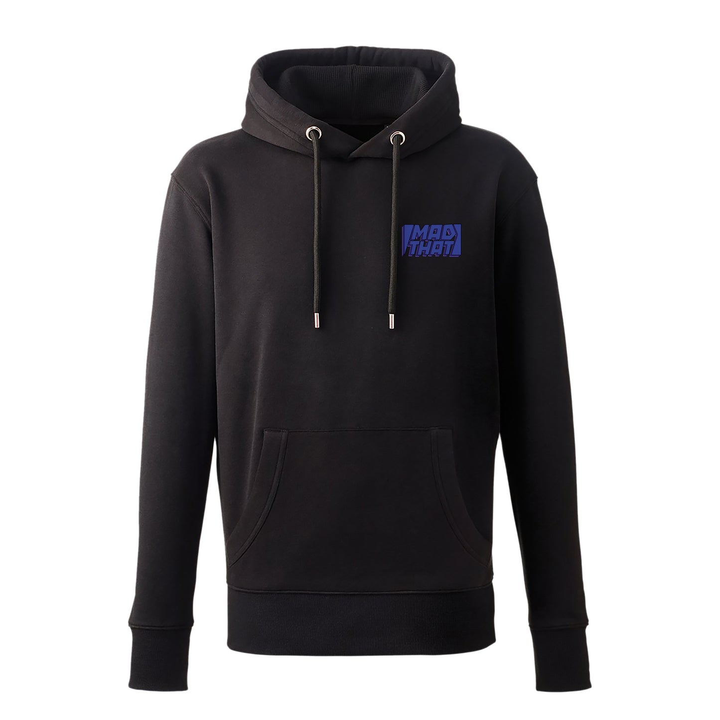 Mad That Left Pocket Logo Hoodie | Blue