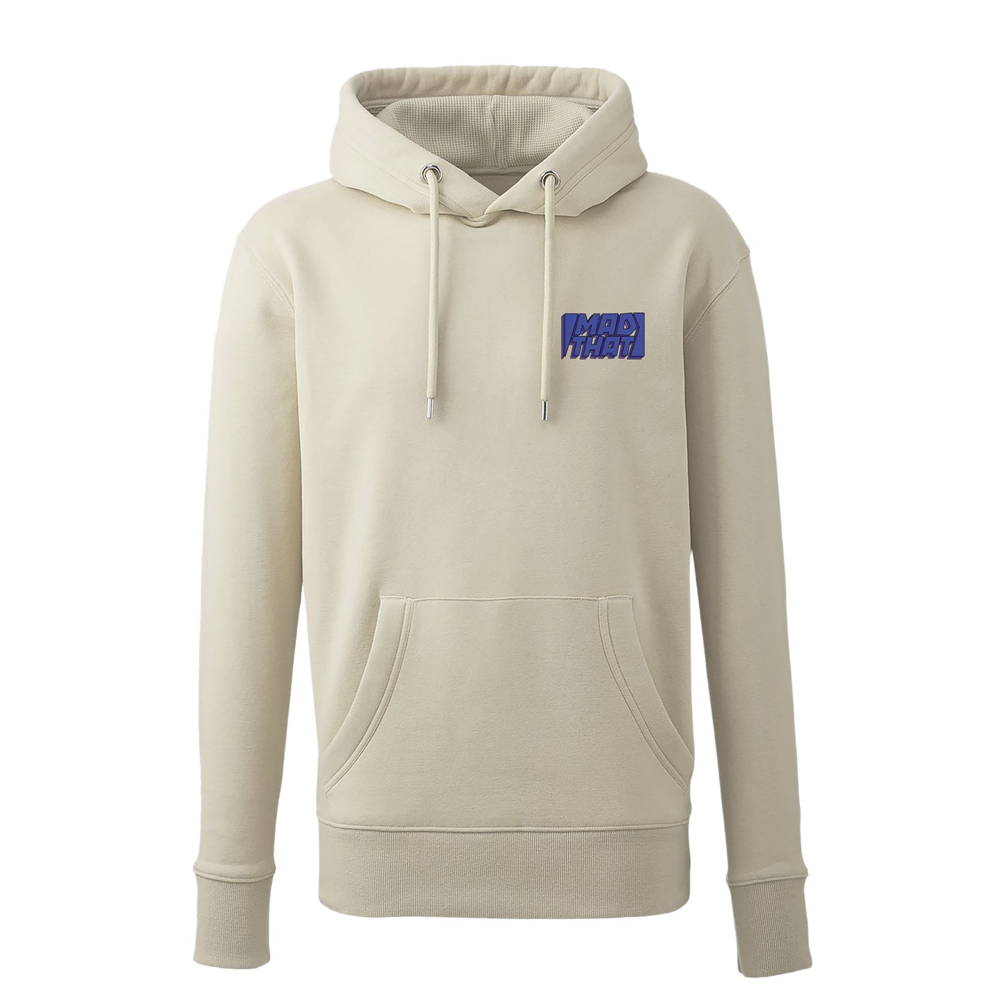 Mad That Left Pocket Logo Hoodie | Blue