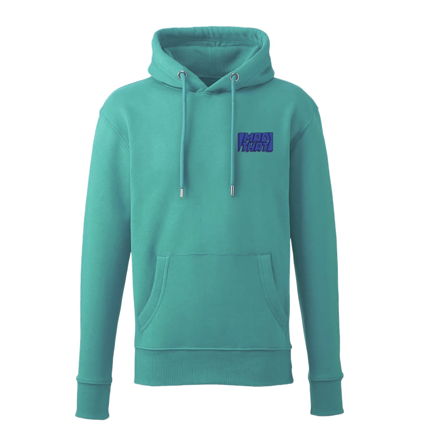 Mad That Left Pocket Logo Hoodie | Blue