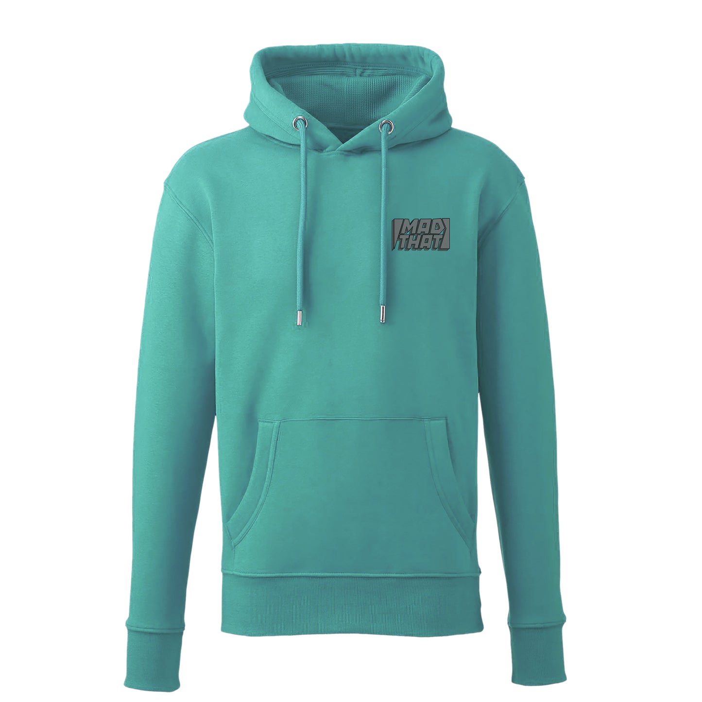 Mad That Left Pocket Logo Hoodie | Grey