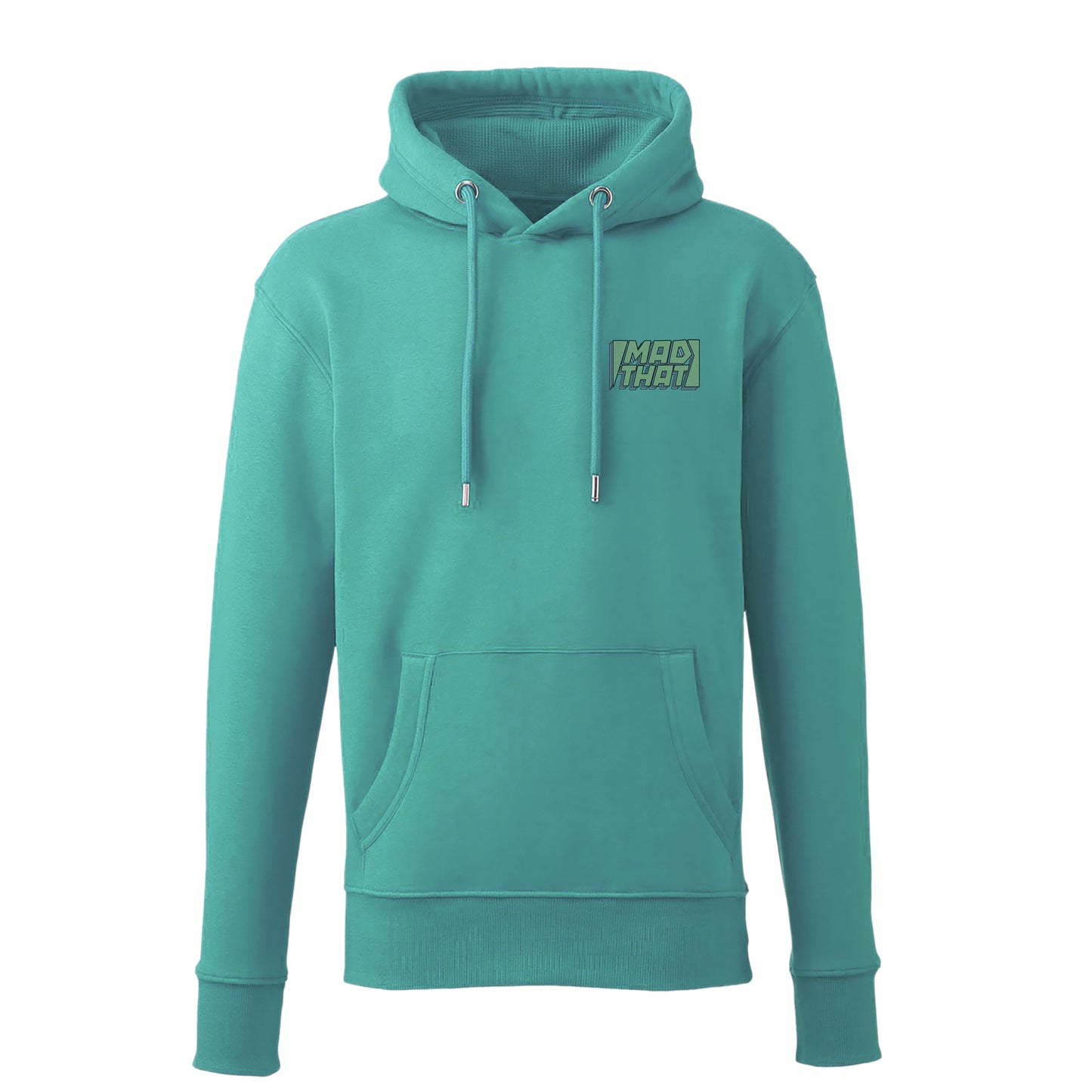 Mad That Left Pocket Logo Hoodie | Seafoam