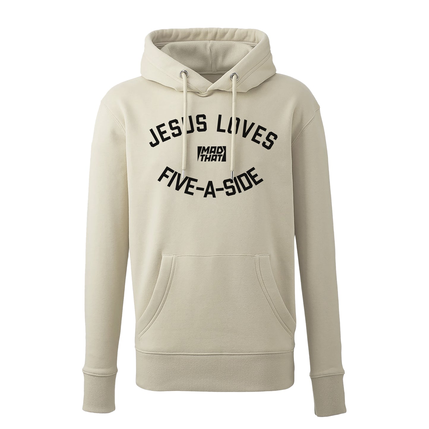 Jesus Loves Five-A-Side Hoodie