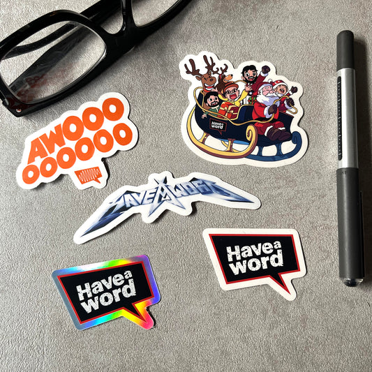 Have A Word Sticker Pack