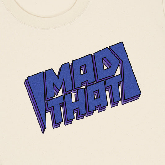 Mad That Full Chest Logo Tee | Blue