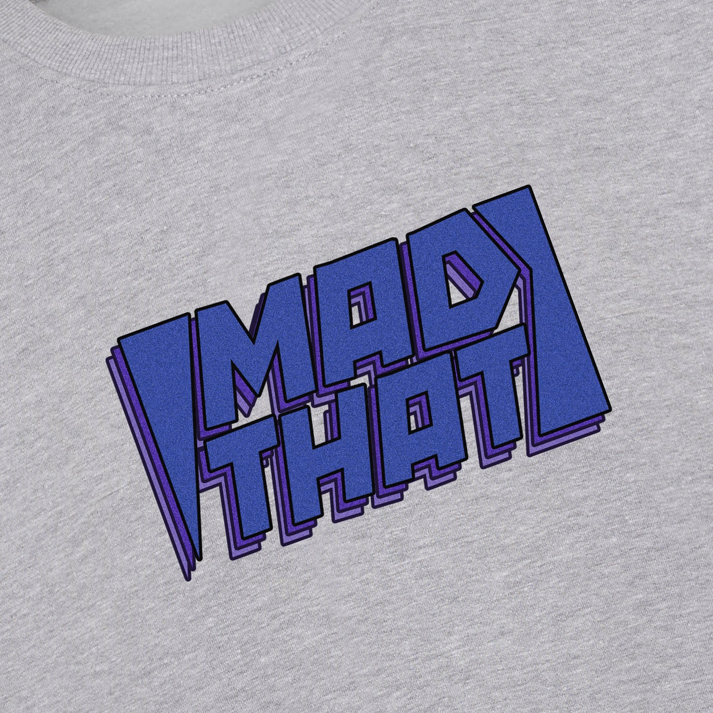 Mad That Full Chest Logo Sweatshirt | Blue