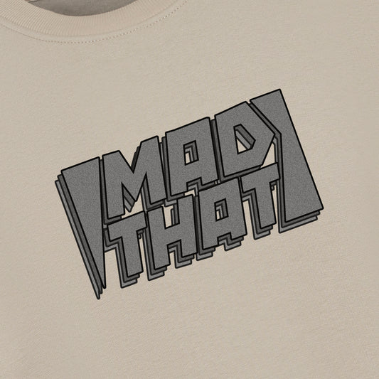 Mad That Full Chest Logo Sweatshirt | Grey