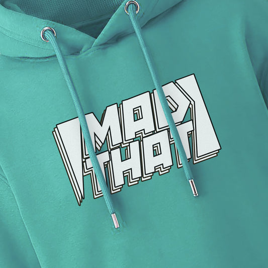 Mad That Full Chest Logo Hoodie | White Static