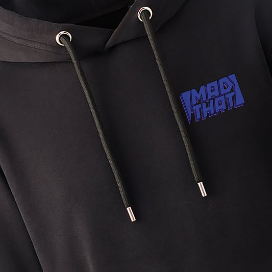 Mad That Left Pocket Logo Hoodie | Blue