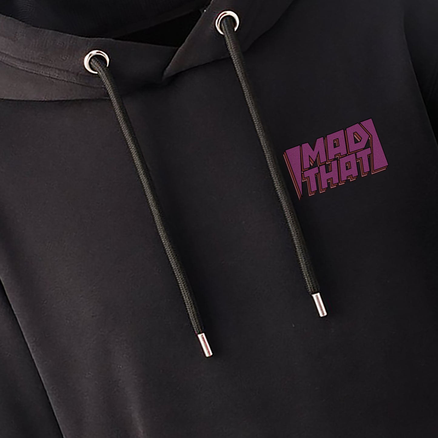 Mad That Left Pocket Logo Hoodie | Purple