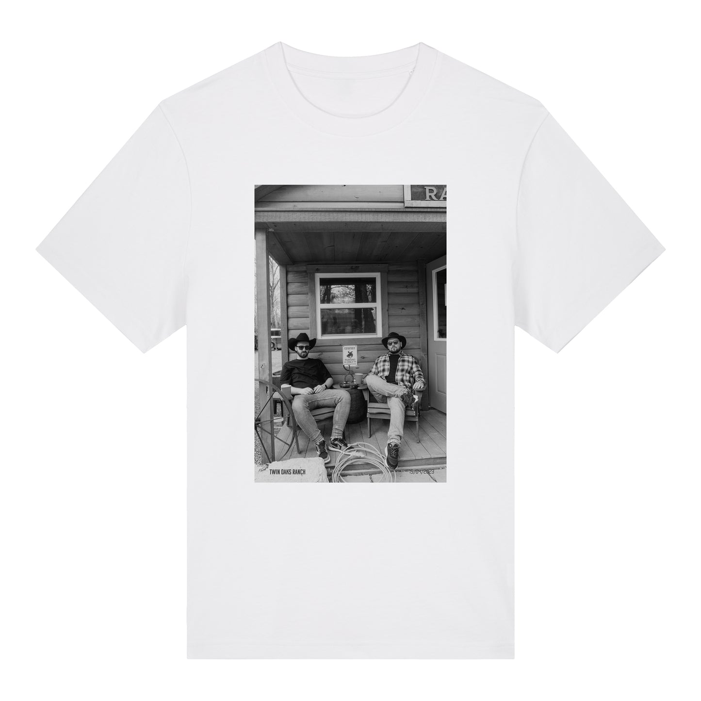 Carl and Adam Ranch Tee