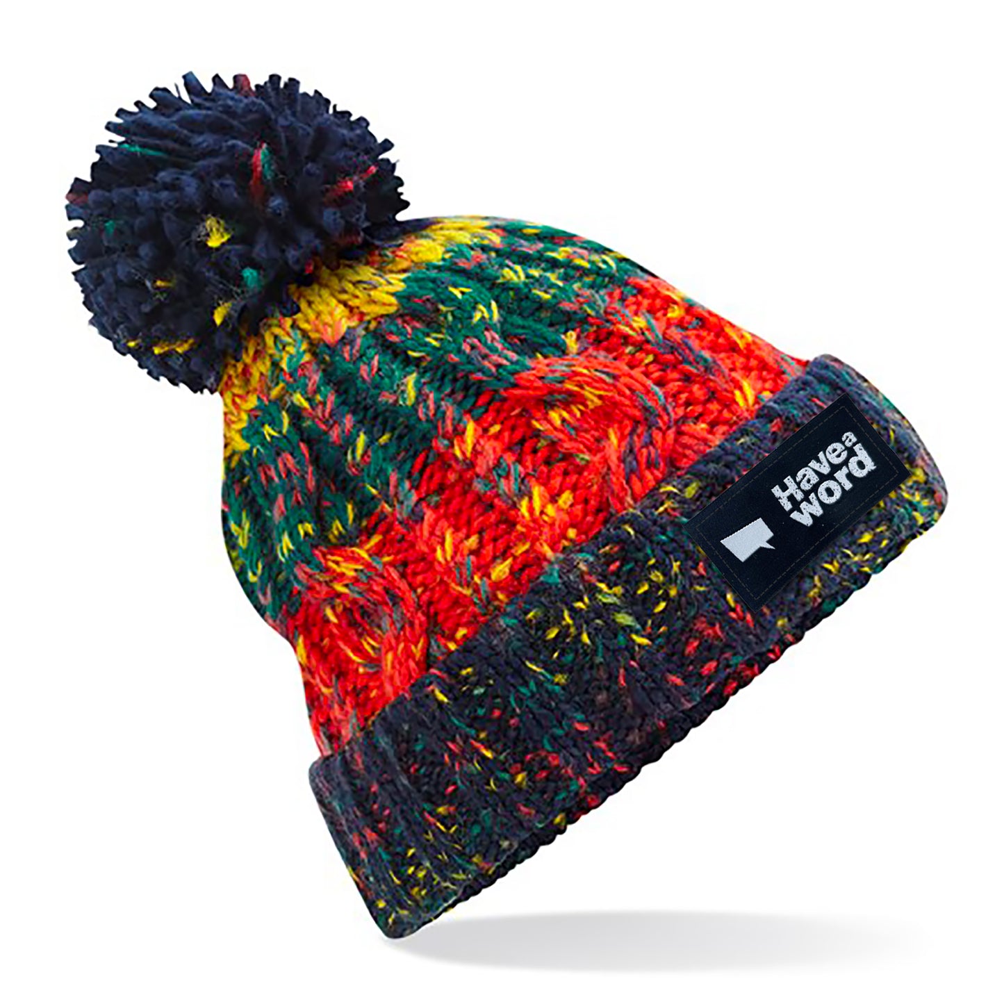 HAW Pom Pom Beanie