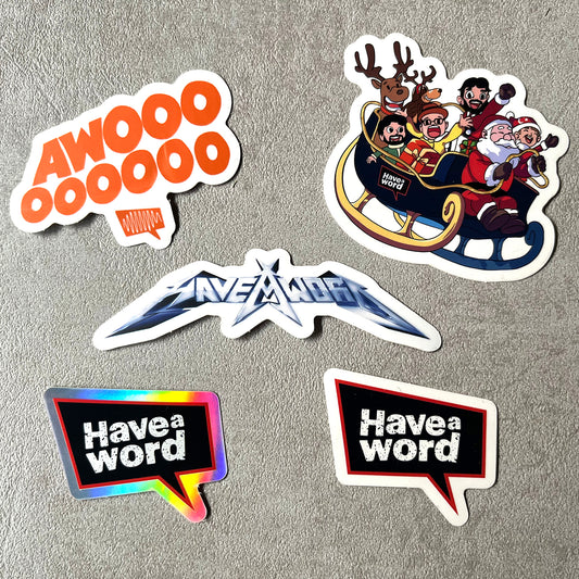 Have A Word Sticker Pack