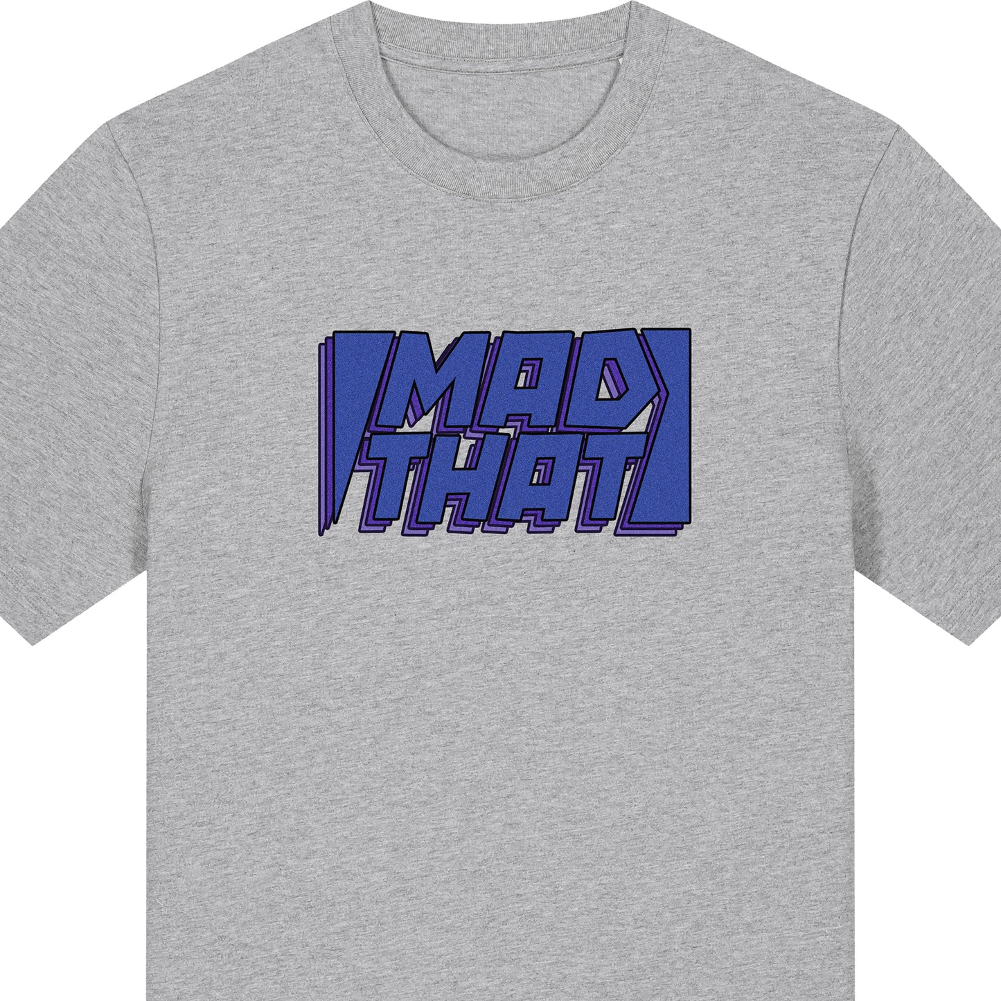 Mad That Full Chest Logo Tee | Blue