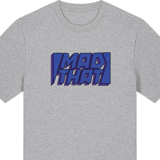 Mad That Full Chest Logo Tee | Blue