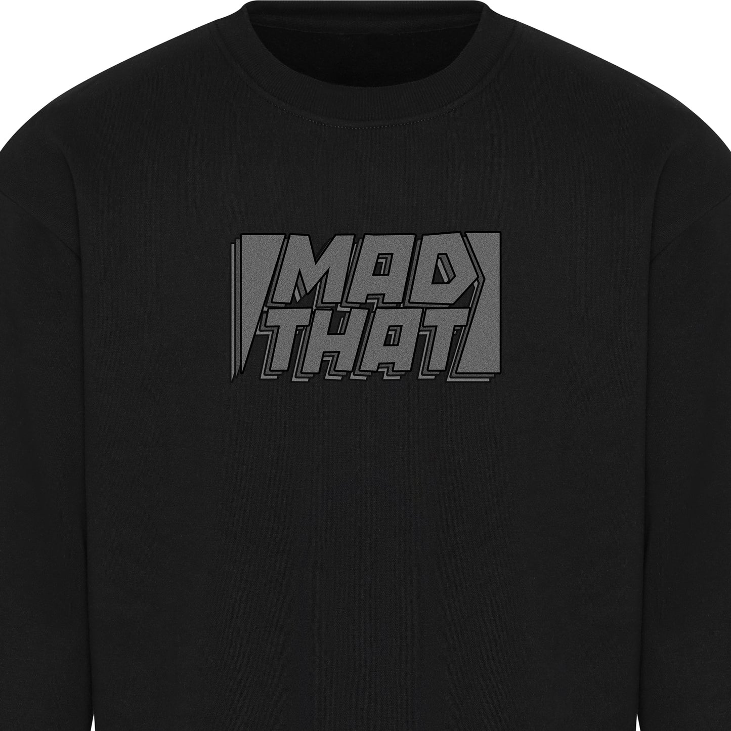 Mad That Full Chest Logo Sweatshirt | Grey