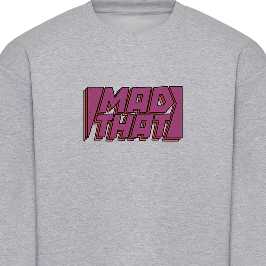 Mad That Full Chest Logo Sweatshirt | Purple