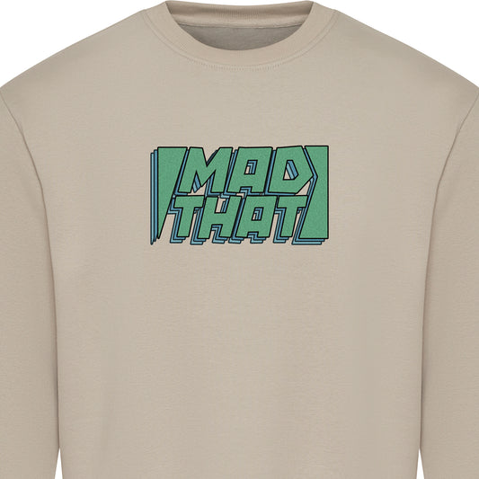 Mad That Full Chest Logo Sweatshirt | Seafoam