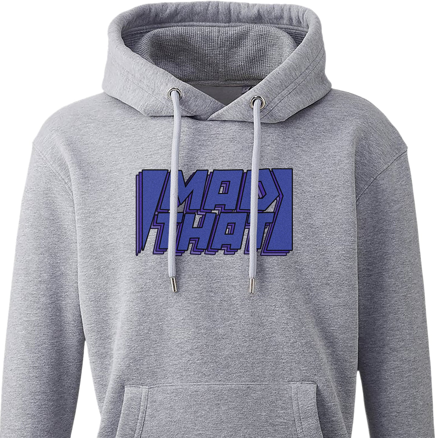 Mad That Full Chest Logo Hoodie | Blue