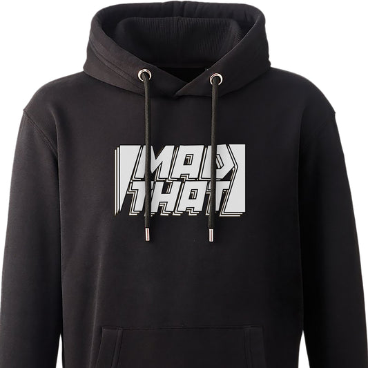 Mad That Full Chest Logo Hoodie | White Static