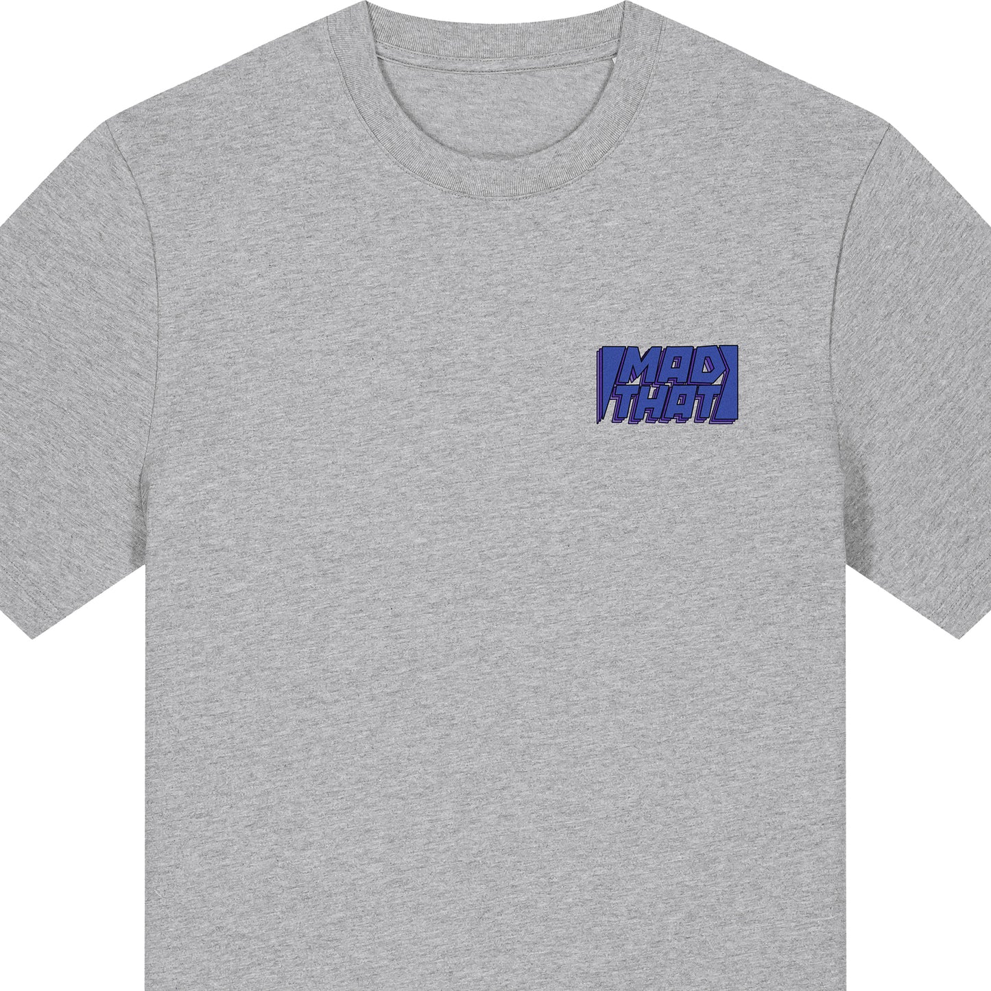 Mad That Left Pocket Logo Tee | Blue